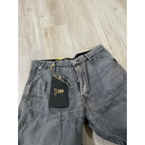 G-Star Raw Men's 34/32 Elwood 5620 3D Loose Faded Denim Jeans Unlimited Ed